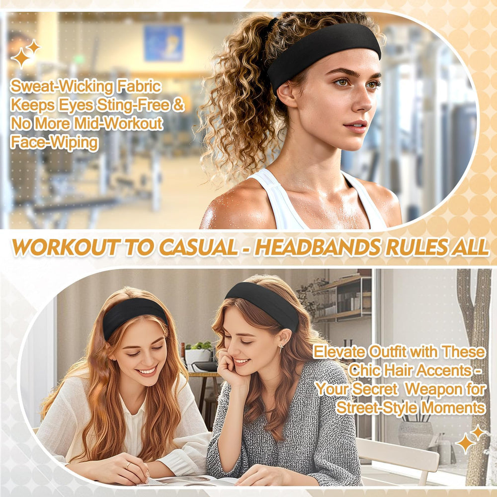 Yunaking headbands in a reusable pouch double as a travel organizer