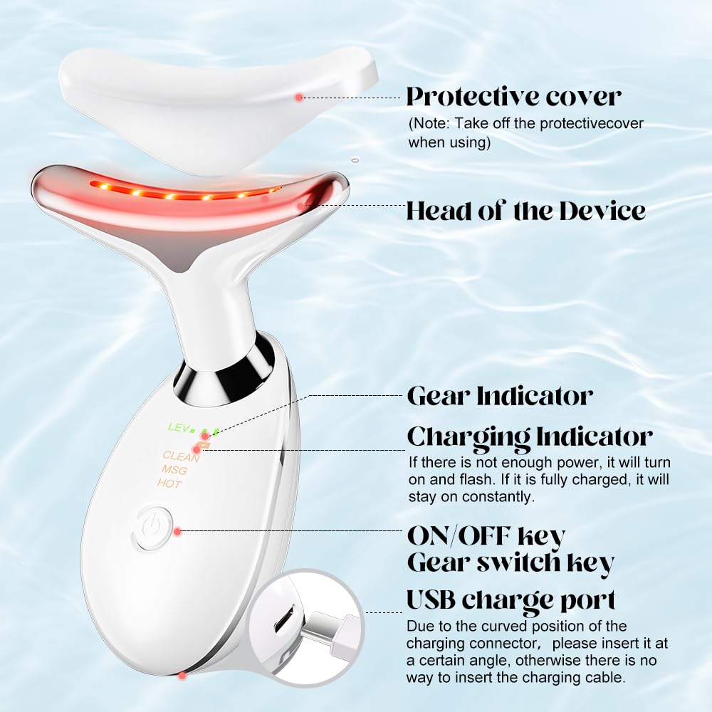 YUNRUO massager body-induction sensor rings activate vibration on skin contact