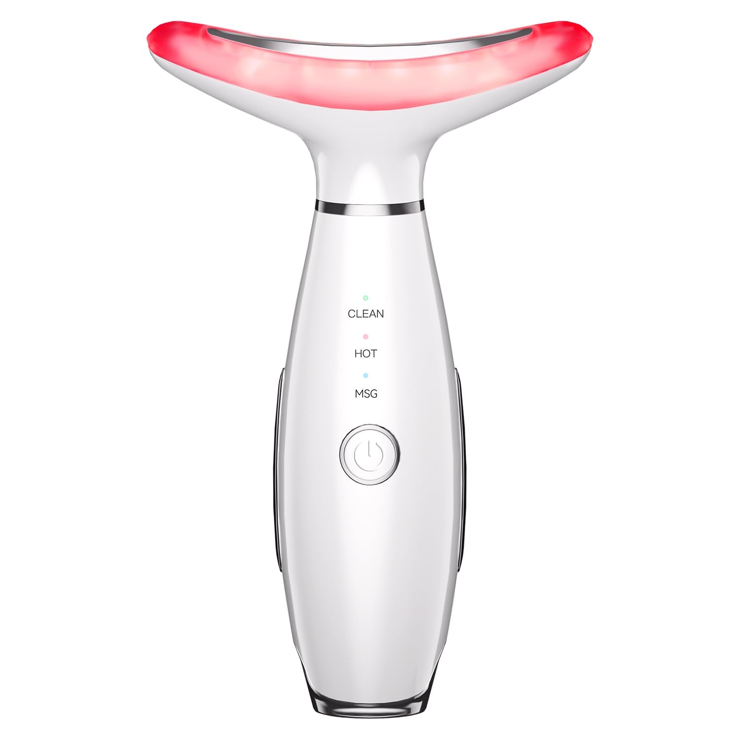 YUNRUO neck face massager with sensor rings for touch-activated sessions