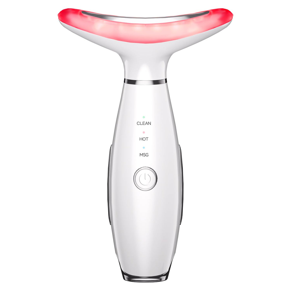 YUNRUO neck face massager with sensor rings for touch-activated sessions
