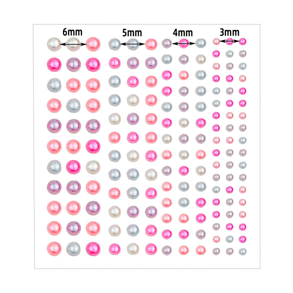Yuntop nail art pearls in four sizes for precise decorating.