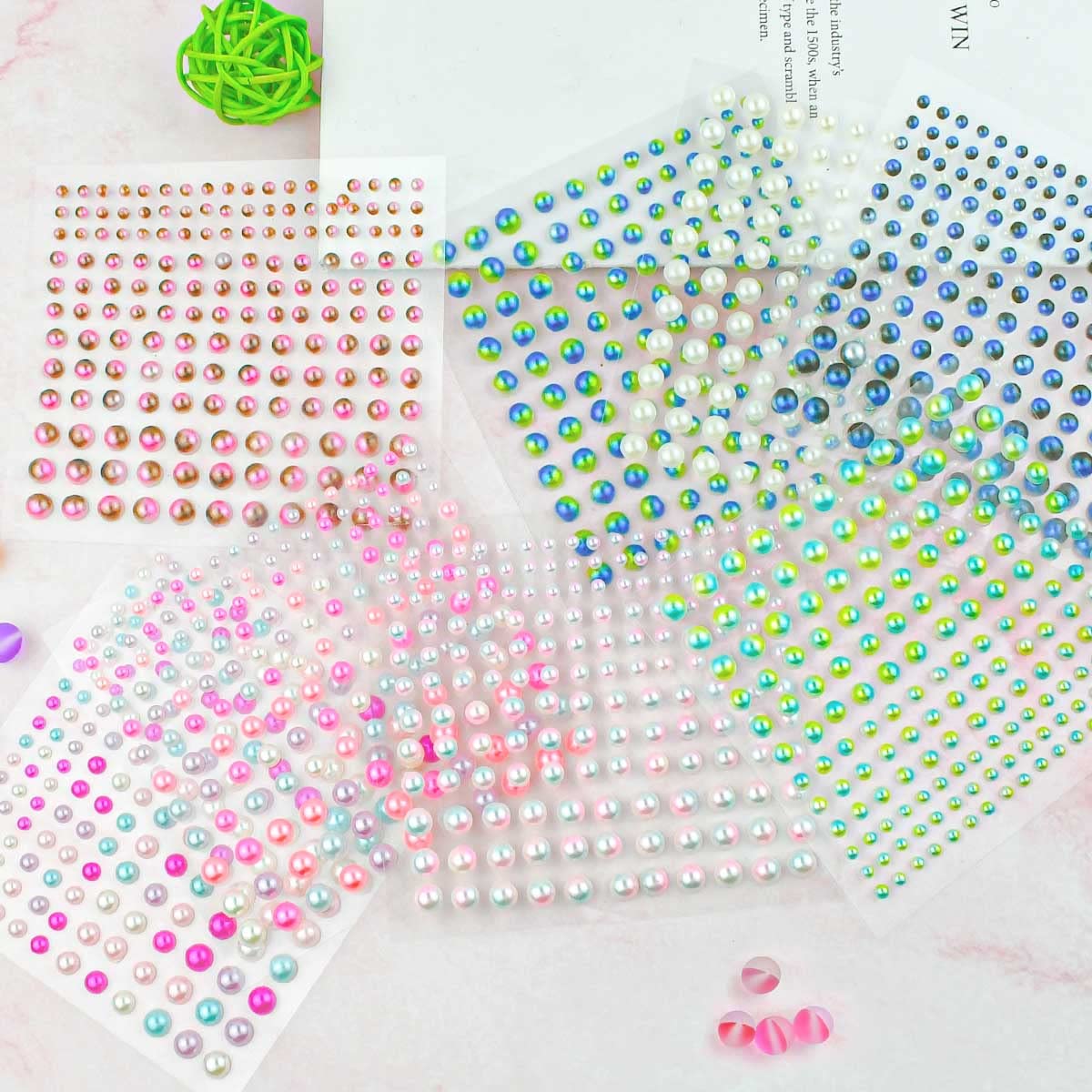 Yuntop home decor pearls bring subtle shine to frames and gifts.
