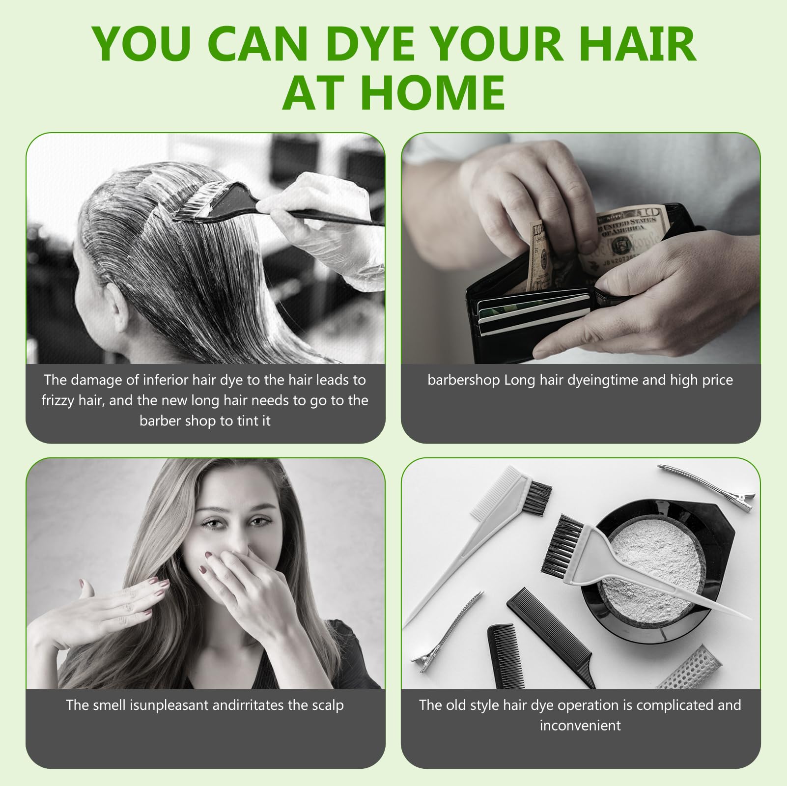 YUOLITA color-depositing shampoo foam delivering semi-permanent color