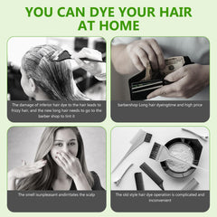 YUOLITA color-depositing shampoo foam delivering semi-permanent color