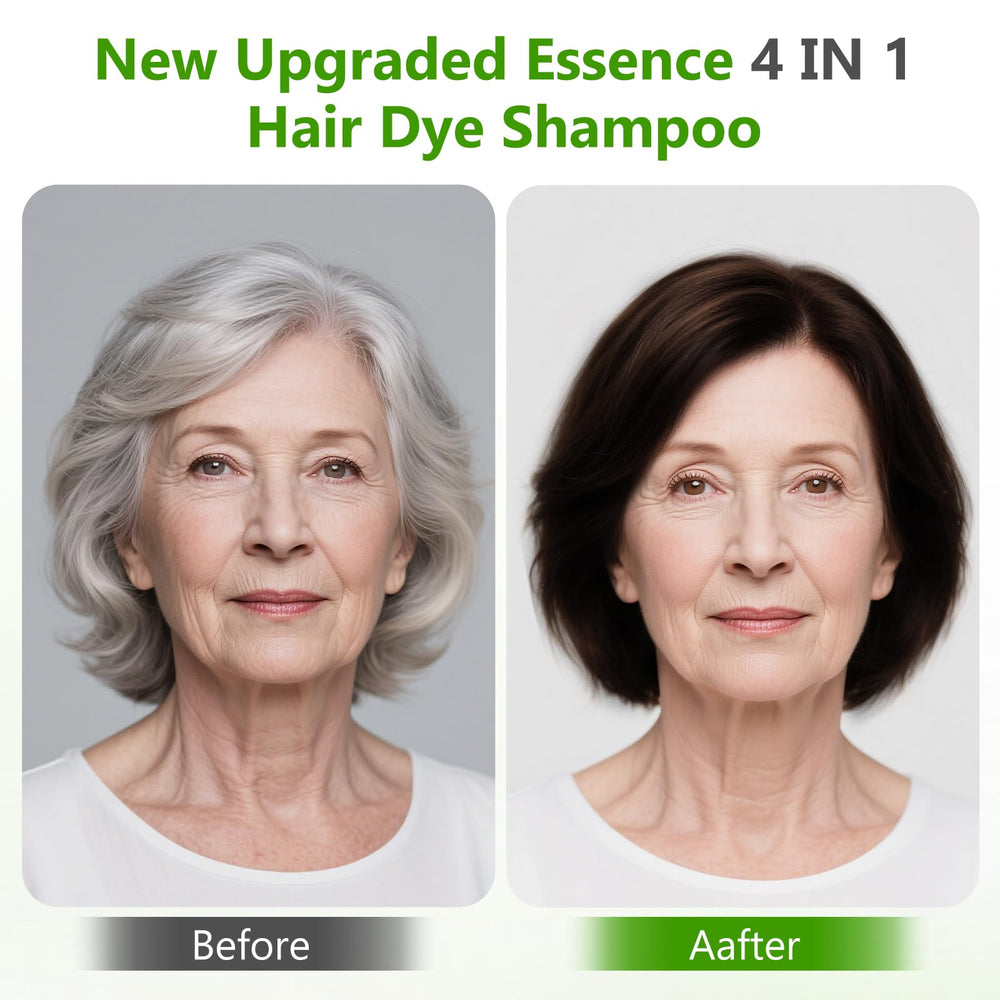 YUOLITA herbal extracts on shampoo pack highlighting natural ingredients