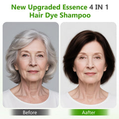 YUOLITA herbal extracts on shampoo pack highlighting natural ingredients