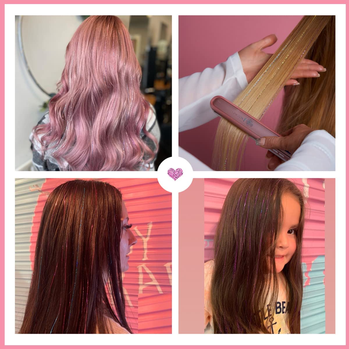 YUUYEE hair tinsel care tips for washing and longevity