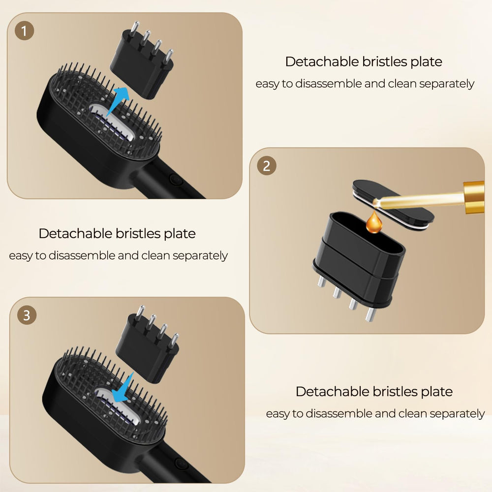 Yuxian Laser Hair Growth Comb with essential oil tank for customized care
