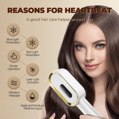 Yuxian Laser Hair Growth Comb handheld design for easy grip during therapy