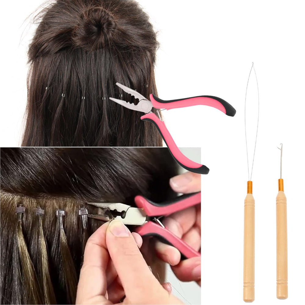 Muestra uso de herramientas YUXIANG para extensiones, rendimiento profesional en manos.