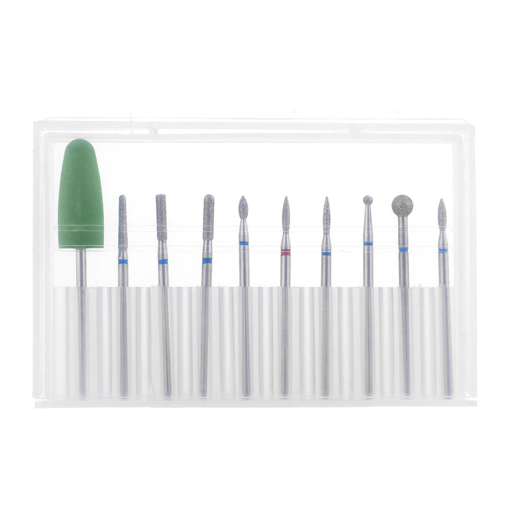 YUXIANLB brocas de afinado para bordes y contornos de uñas.
