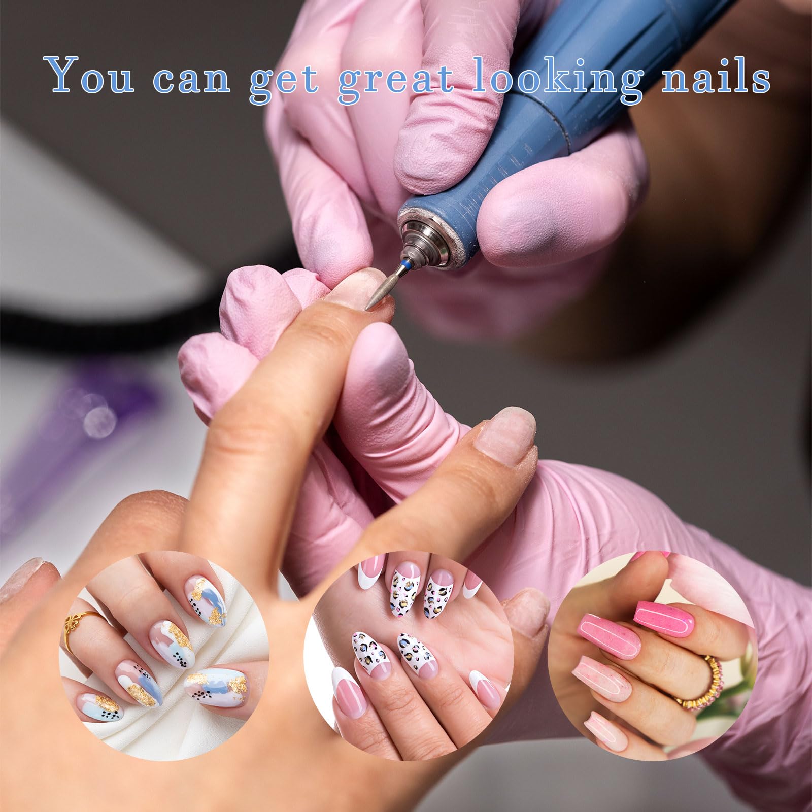 YUXIANLB brocas para corte de cutícula con precisión.