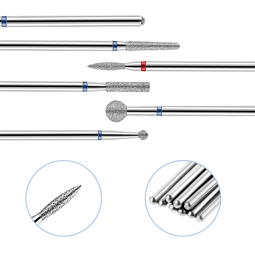 YUXIANLB brocas para modelar curvas de uñas con precisión.