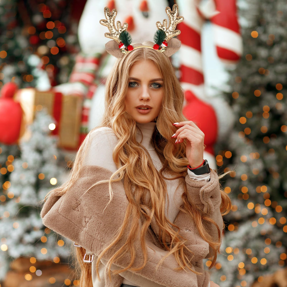 YUXIANLB headband decorations sparkle for festive celebrations.