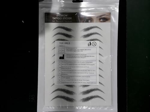 YUXIANLB sweat-proof, stain-resistant brows ideal for showers and swimming.