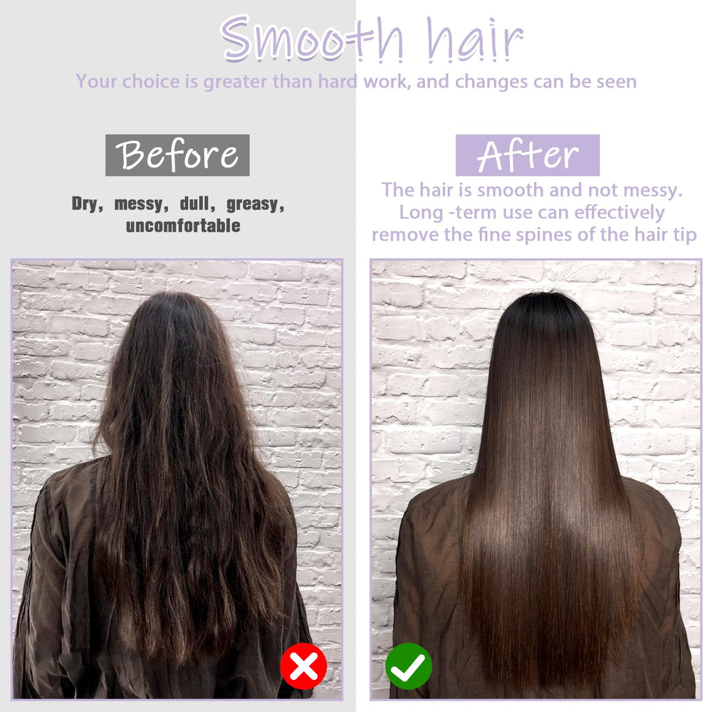 YUXIANLB travel comb anti-static acetate material favors smooth, frizz-free styling.