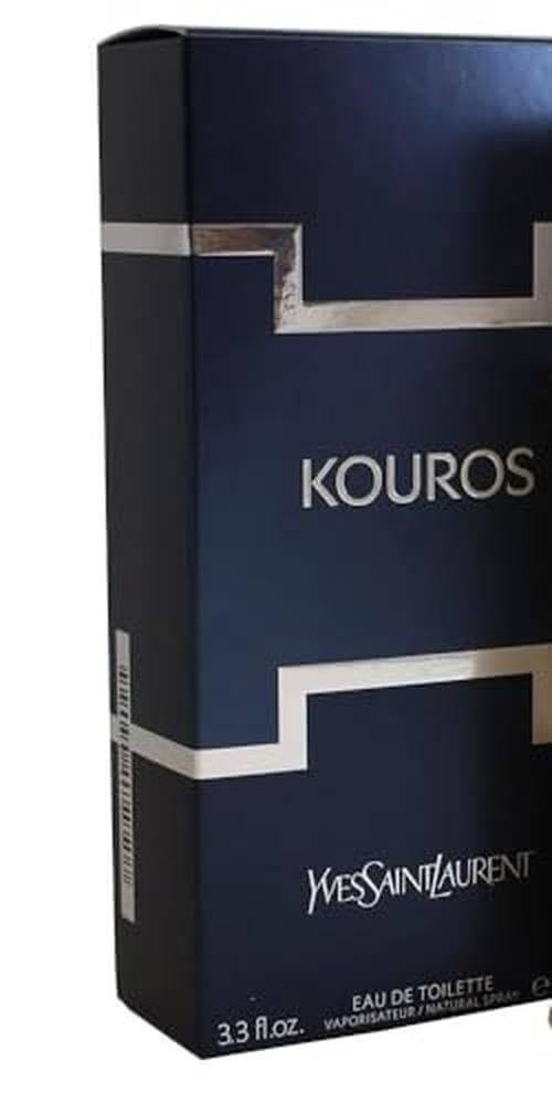 Kouros spray-mist detail shows easy application and steady scent release.