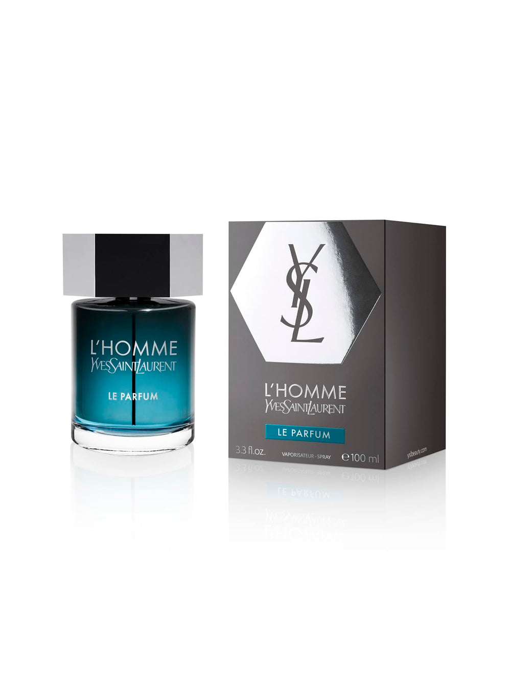 YSL LHomme Le Parfum base notes of cedarwood and vetiver for lasting warmth