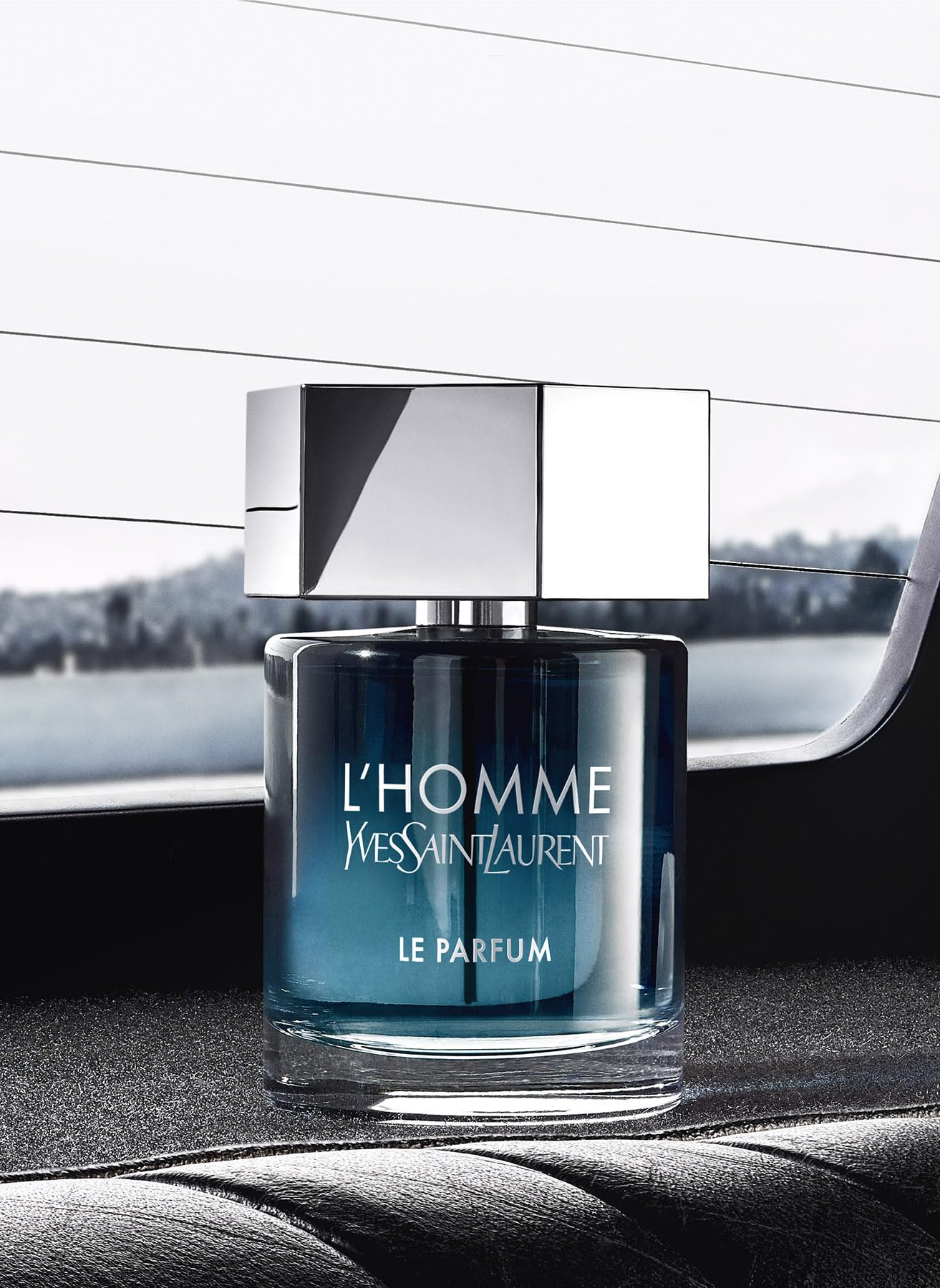 YSL LHomme Le Parfum closeup of cardamom and lemon notes for a spicy-fresh profile