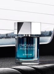 YSL LHomme Le Parfum closeup of cardamom and lemon notes for a spicy-fresh profile