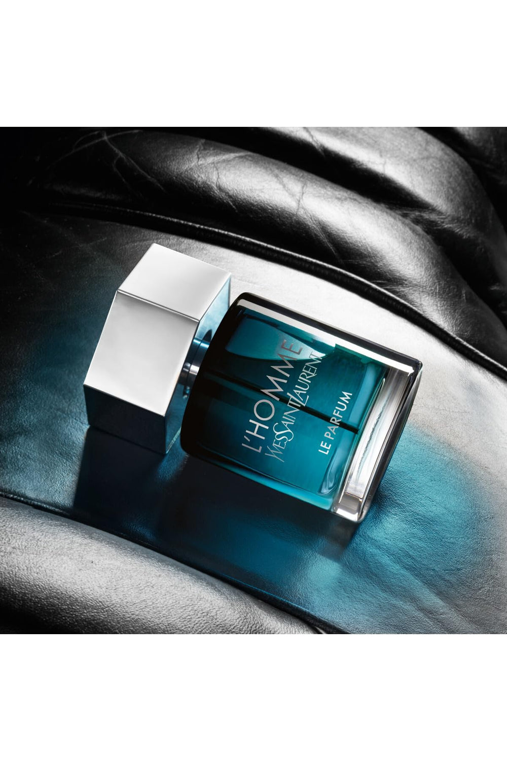 YSL LHomme Le Parfum on dresser conveys premium grooming ritual
