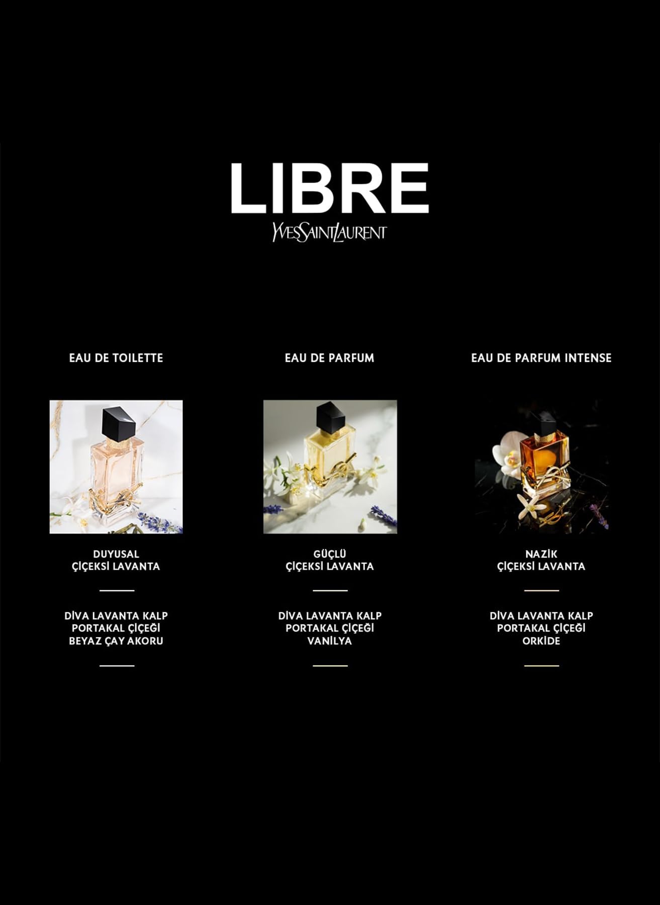 YSL Libre box display, premium gift-ready presentation for special occasions.