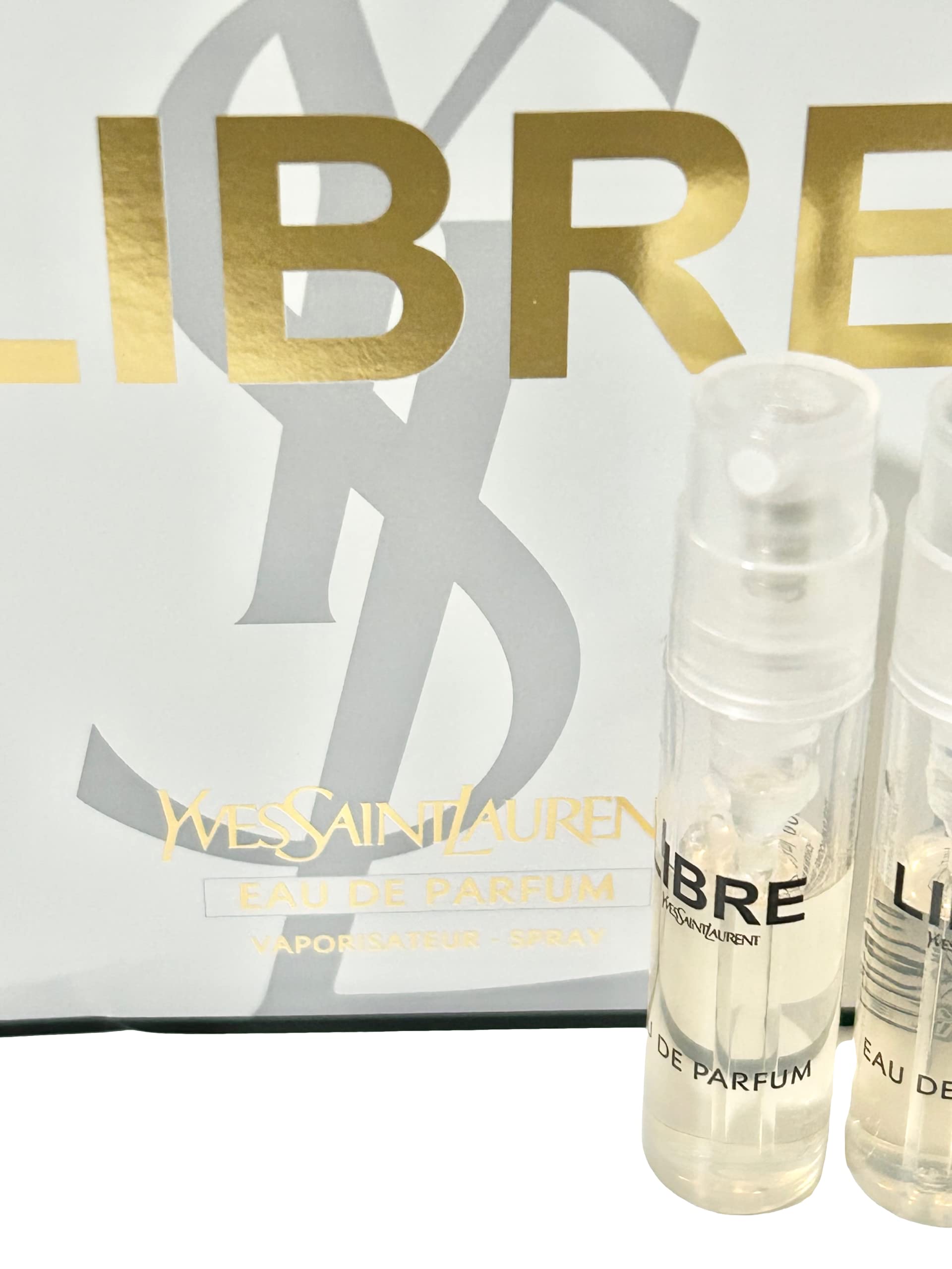 YSL Libre mini bottles 1.2 ml ideal for daily scent trials