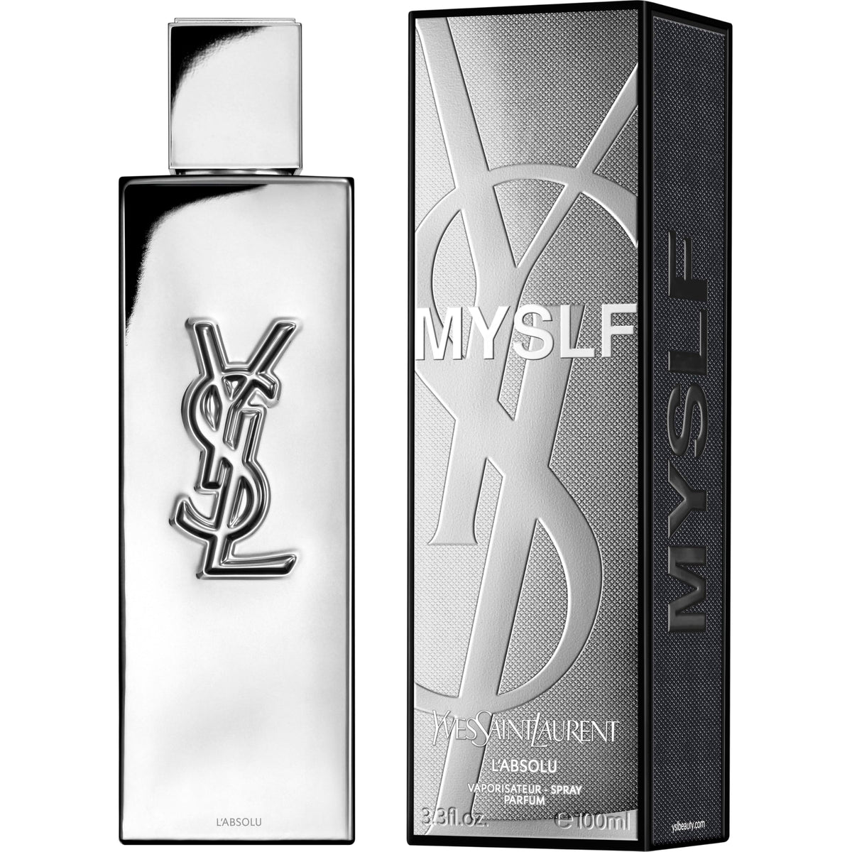 YSL MYSLF L'ABSOLU EDP bottle for men, ideal for confident daily wear.