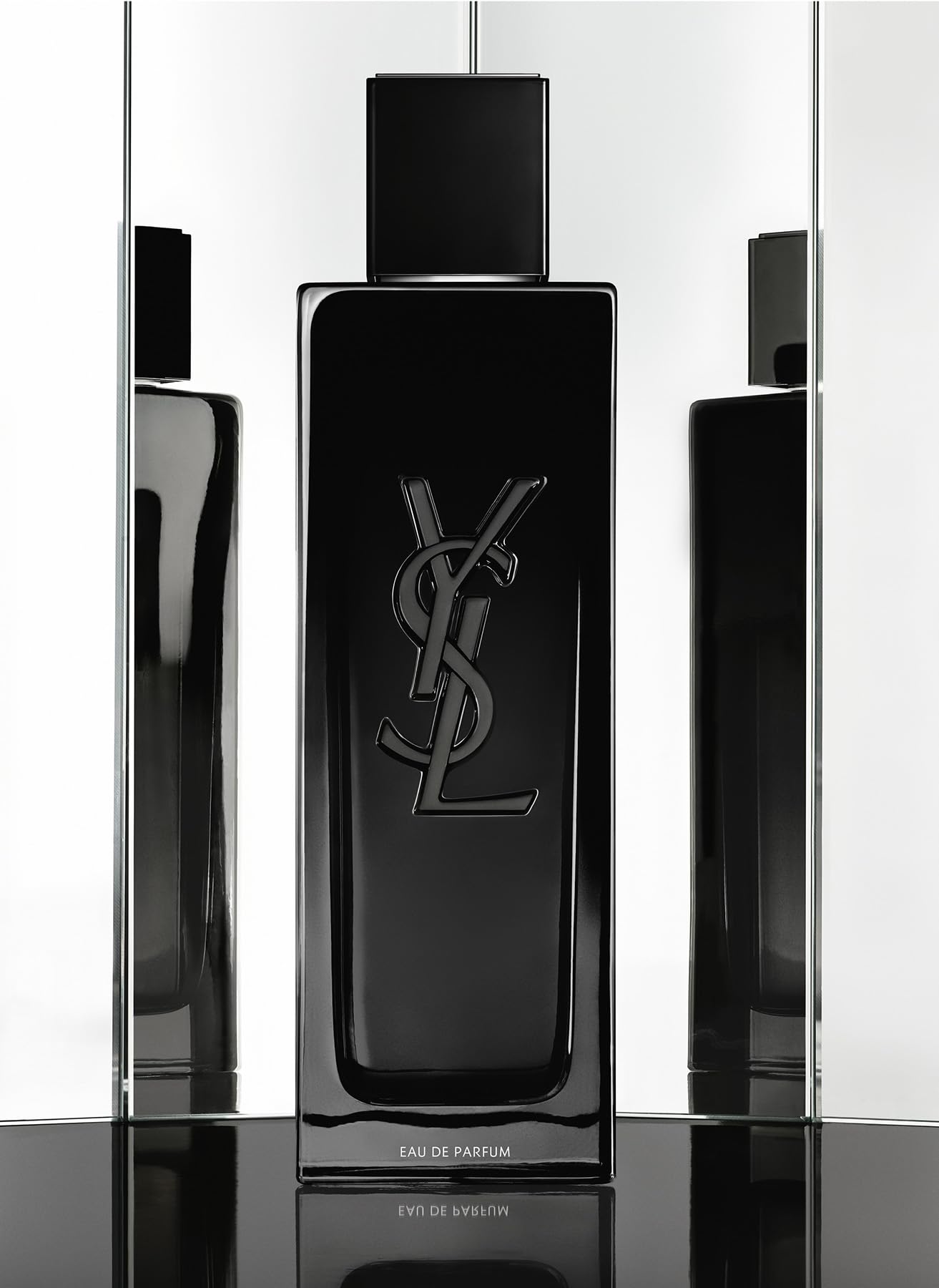 Yves Saint Laurent Myslf cap close-up of premium packaging