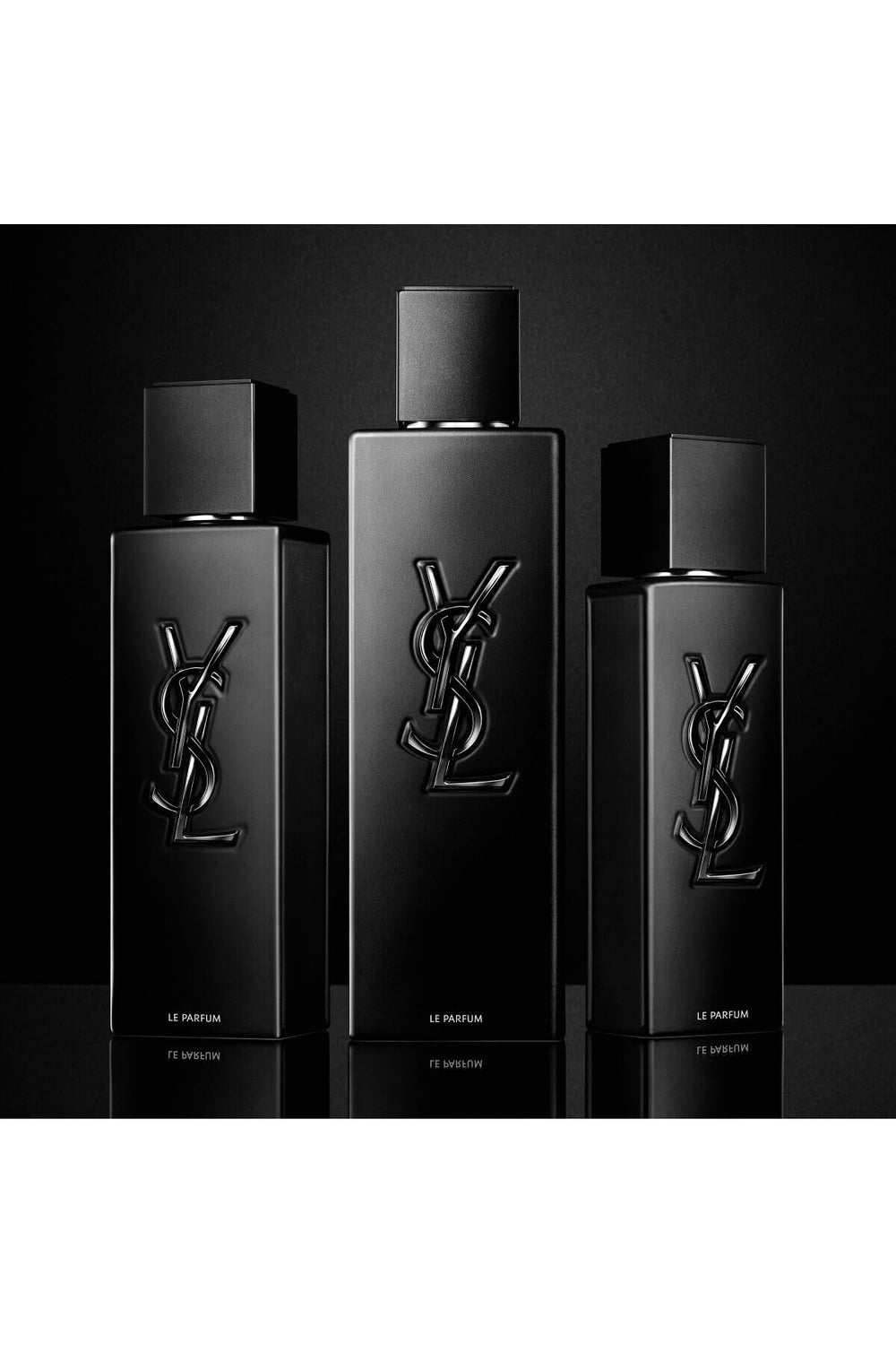 YSL Myslf Le Parfum refillable packaging and details