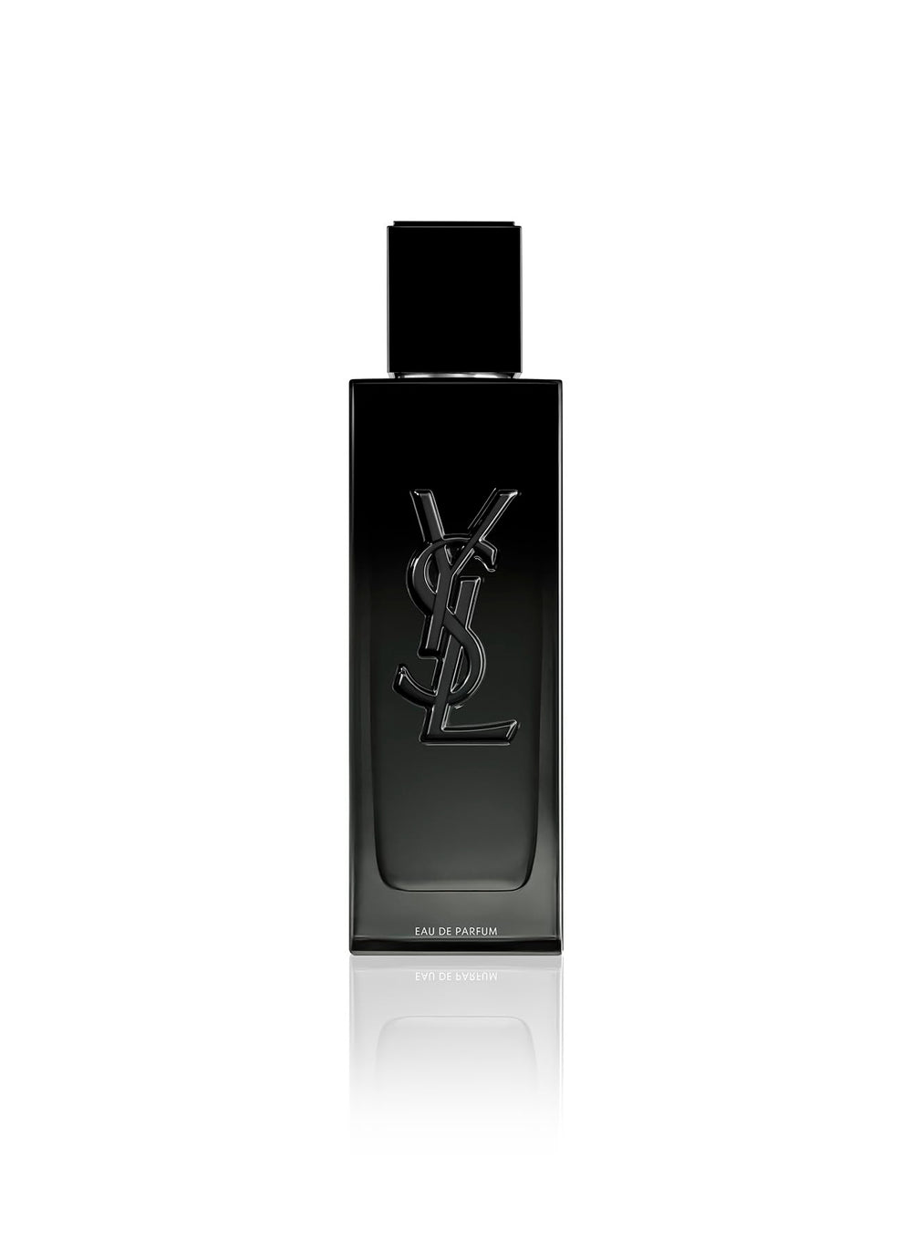 Yves Saint Laurent Myslf packaging box emphasizes sustainable use