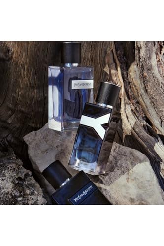 YSL Y EDT bottle cap close-up, sleek design for refined style.