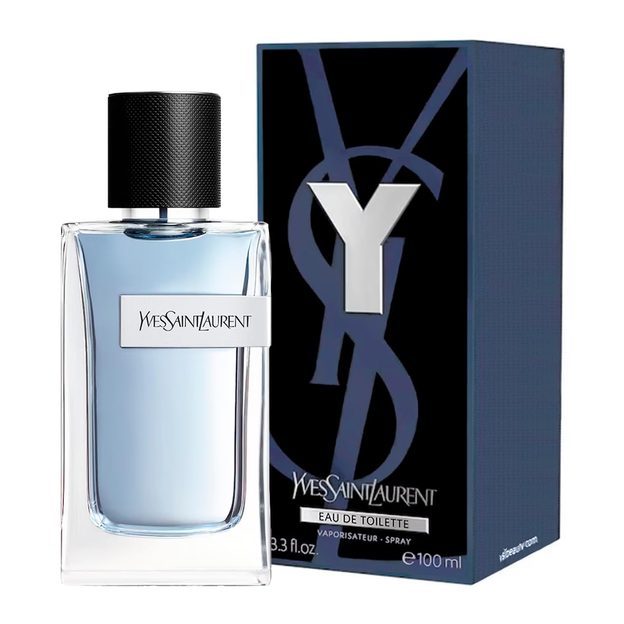 YSL Y EDT front bottle, versatile everyday fragrance for confident days.