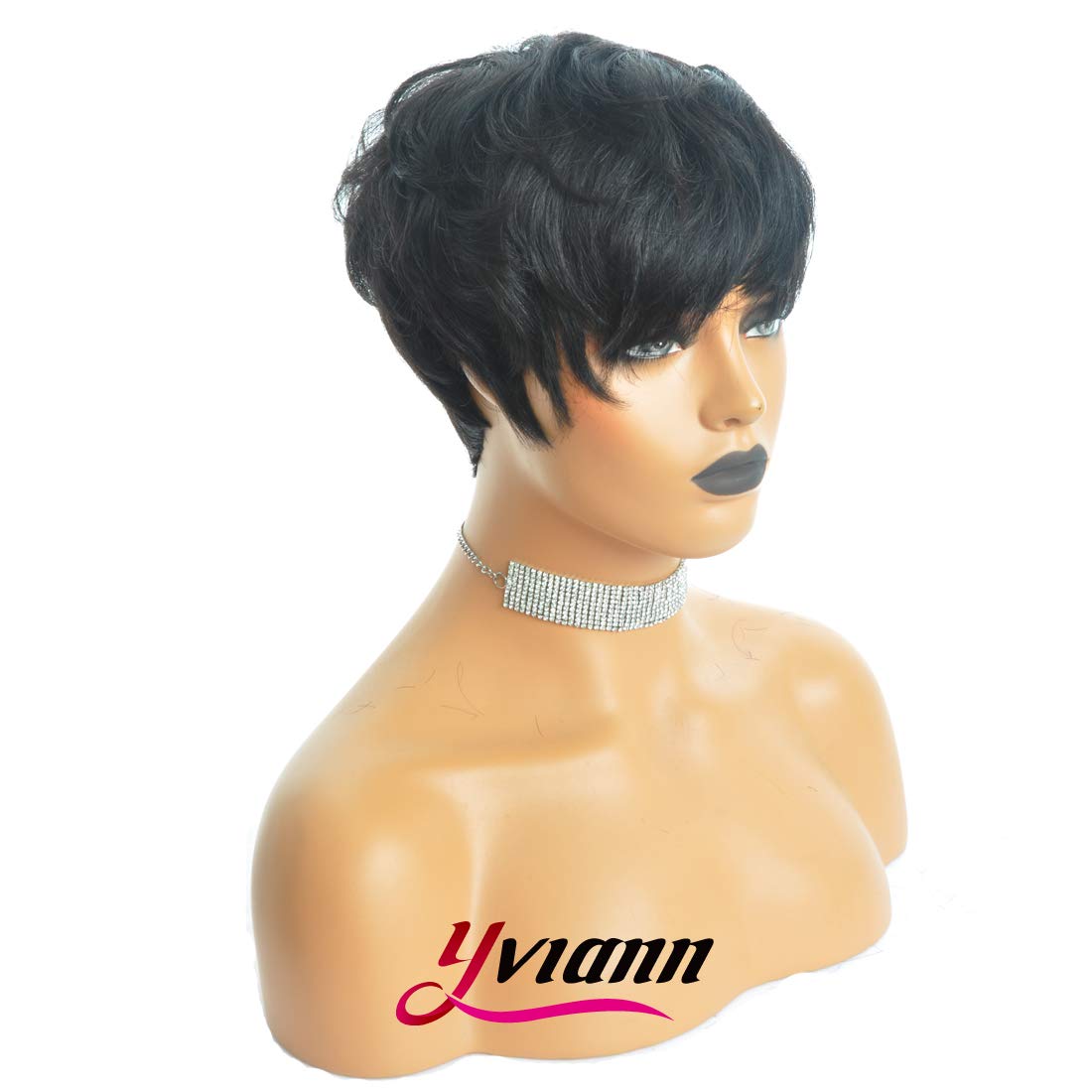 Yviann layered wavy texture close-up highlights natural-looking movement