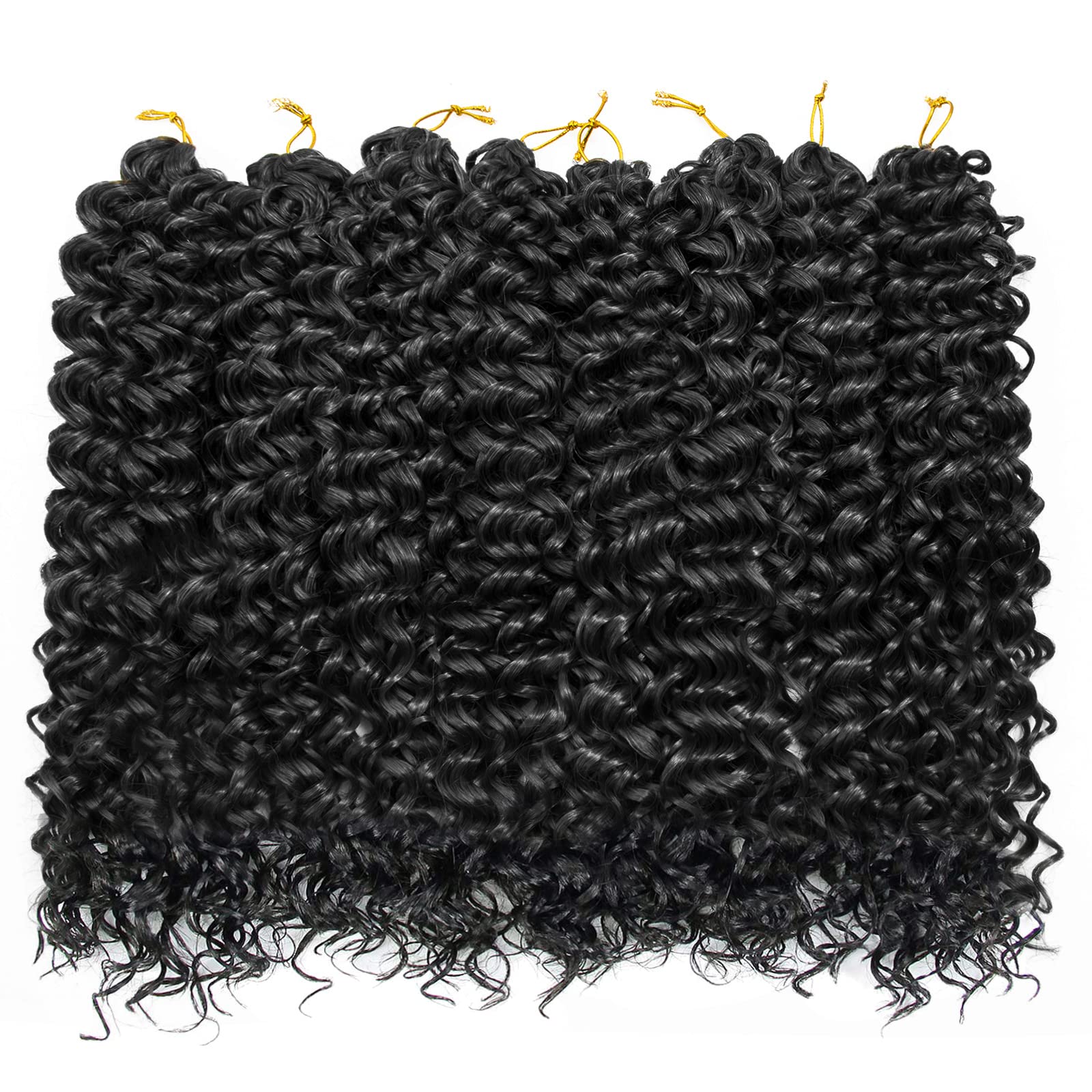 Close-up of YXCHERISHAIR curly crochet hair highlighting its soft texture.