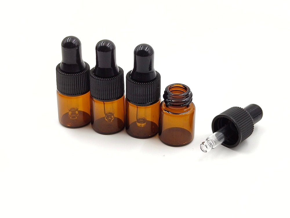 YYNGJCK amber glass dropper bottle reusable for sustainable storage