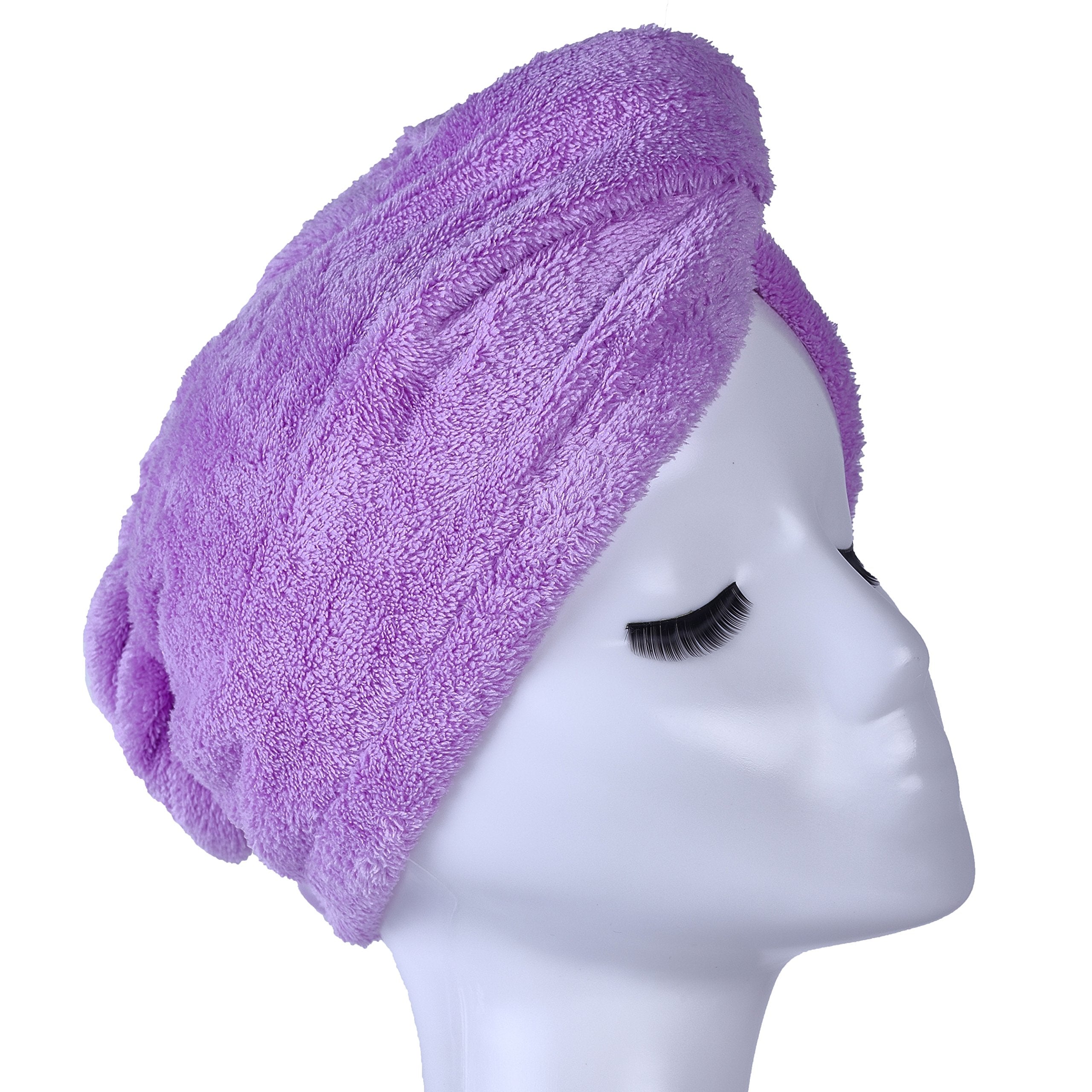 YYXR lightweight towel rests softly on hair and skin for comfortable use.