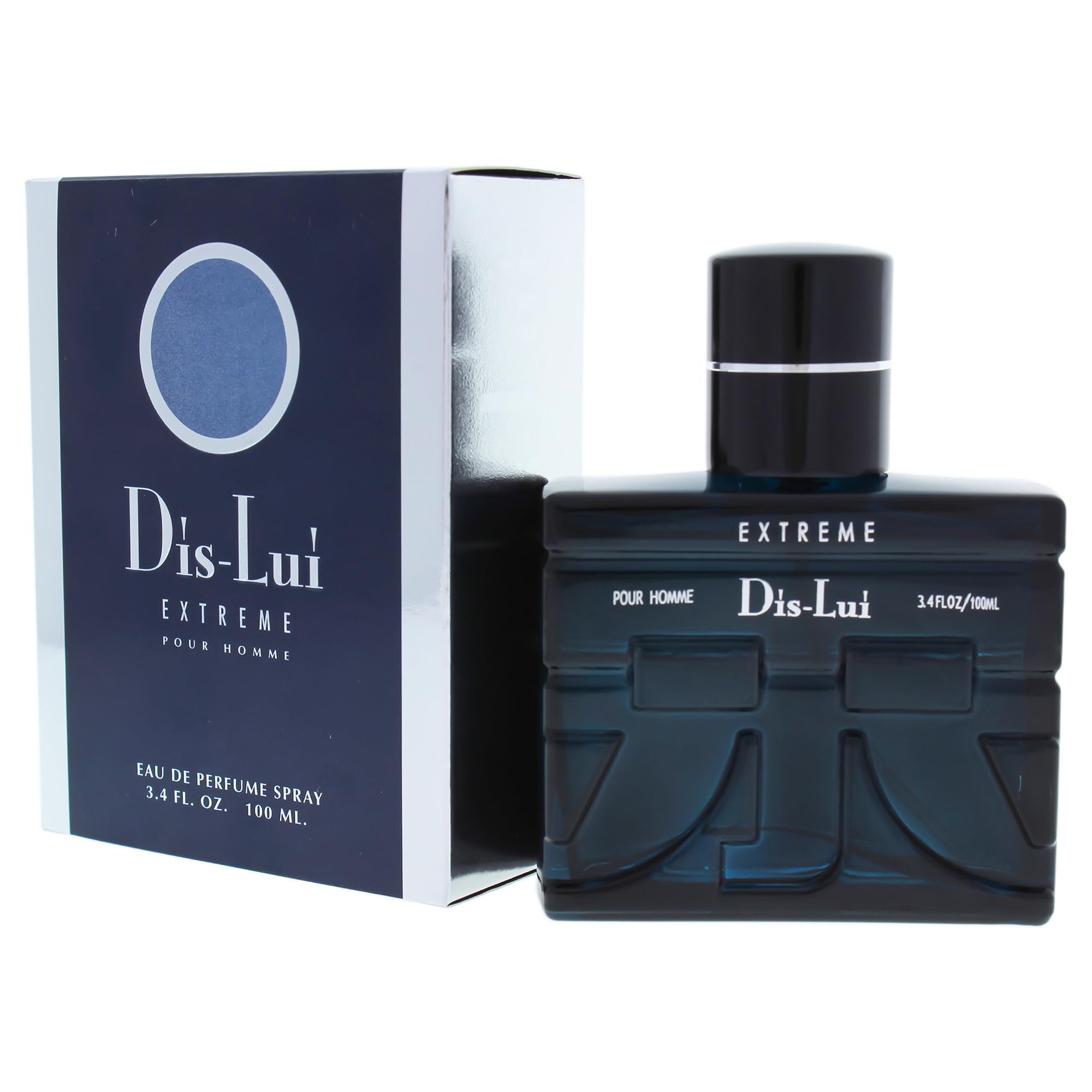 YZY Perfume Dis Lui Extreme for Men packaging, premium presentation supporting gifting