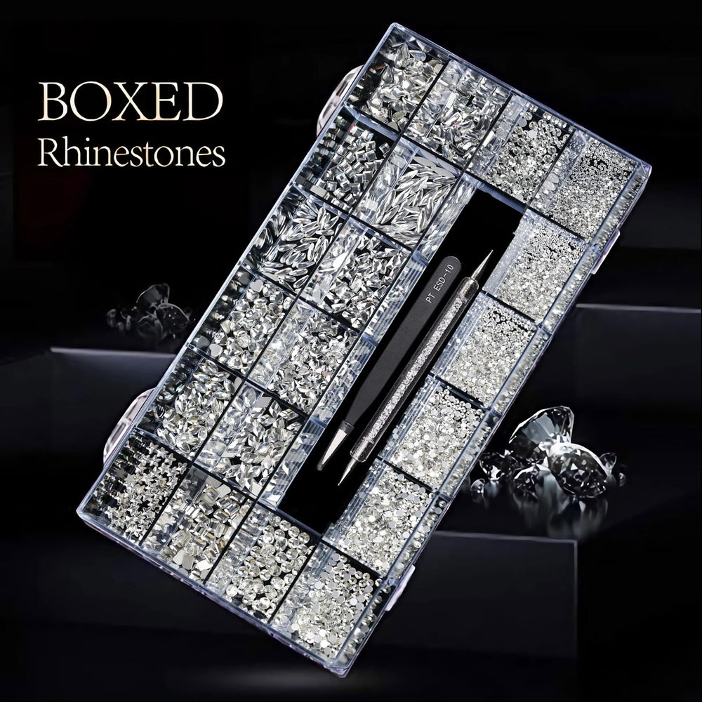 Yzzseven 20 styles flatback crystals for versatile embellishments.