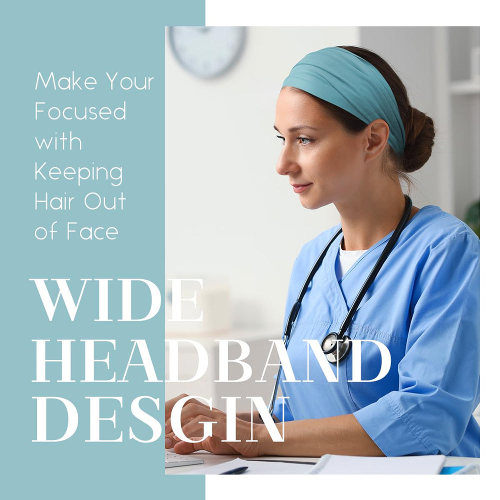 Z-CHARMMY headbands absorb sweat during workouts and hot days.