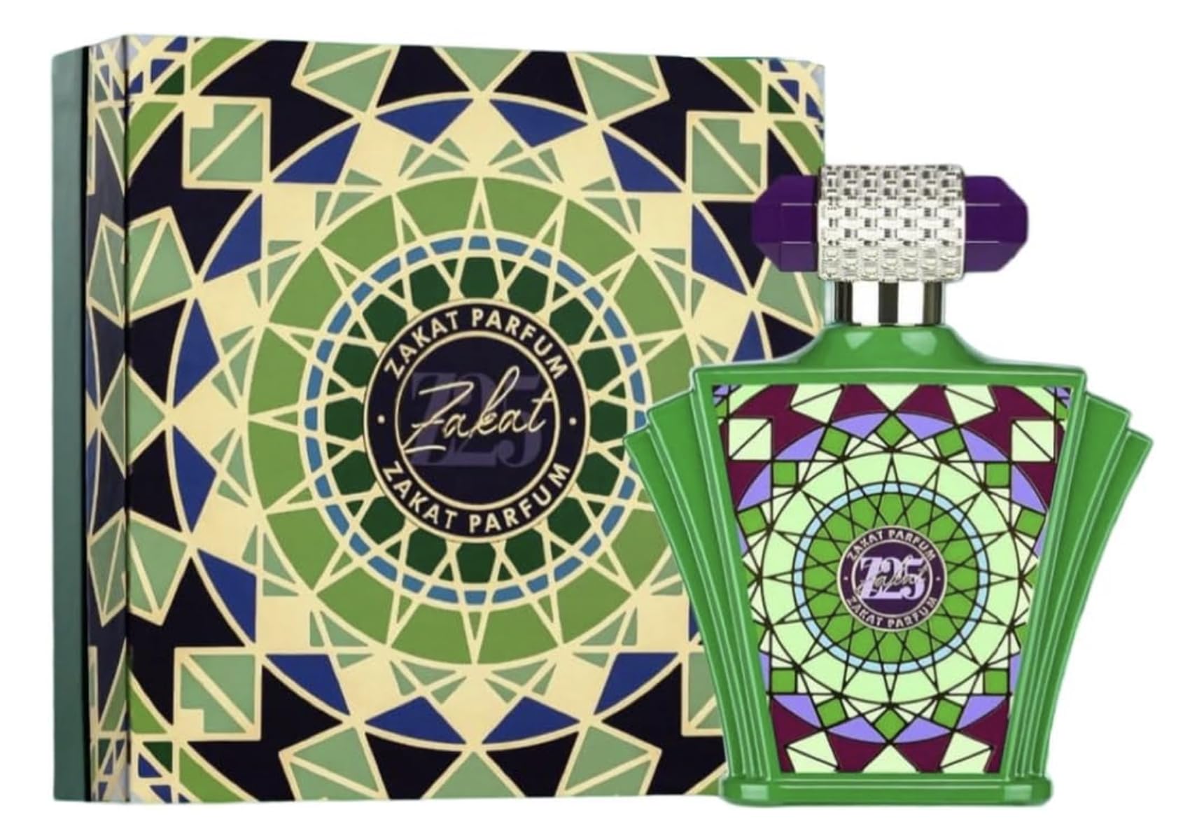 Z25 by Zakat Parfum bottle closeup highlighting citrus and floral notes for daytime wear.
