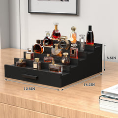 Zaldia Zalida wooden stand shows hidden compartments for valuables