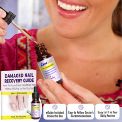 ZanaQuick digital care guide cover shows step-by-step nail routine.