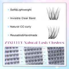 Zanlufly 2-in-1 lash bond and seal glue closeup highlights secure adhesion.