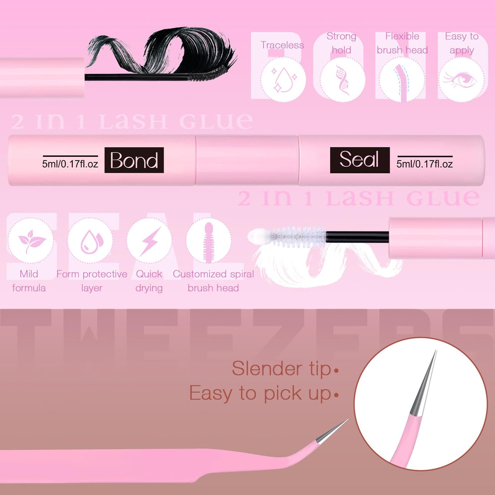 ZANLUFLY flexible ultra-thin lash band suits varied eye shapes.