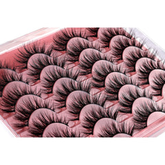 ZANLUFLY handmade faux mink hair feels soft and comfortable