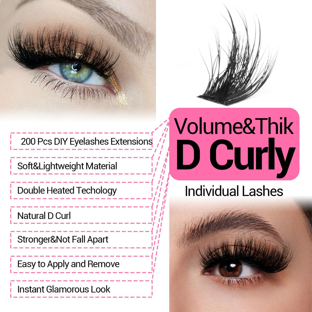 Zanlufly lashes on eye demonstrating comfortable, feather-light wear.