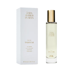 Zara Amber Fusion bottle front view for everyday elegance and confident scent