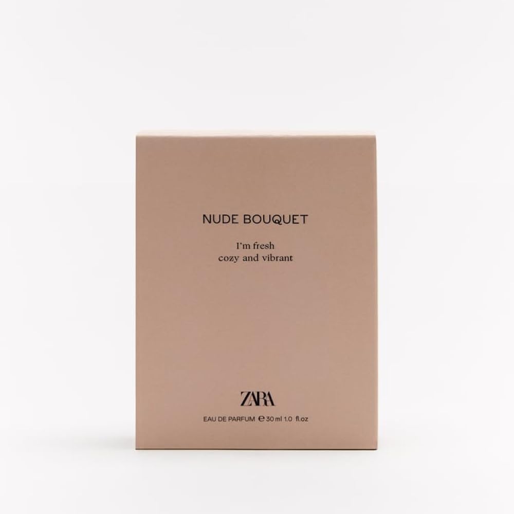 Zara Nude Bouquet notes-graphic image emphasizes cherry and vanilla notes