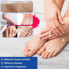 ZARICS Urea Foot Cream's silky, non-greasy texture for quick absorption.